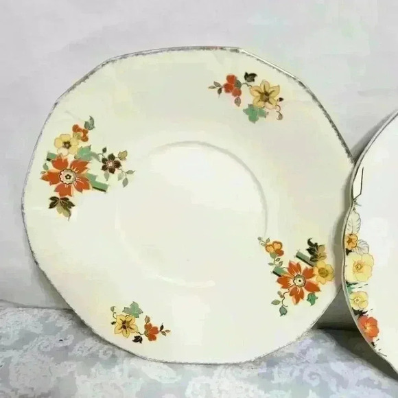 Alfred Meakin Marigold plates set of 2 Circa 1930 - Picture 2 of 7